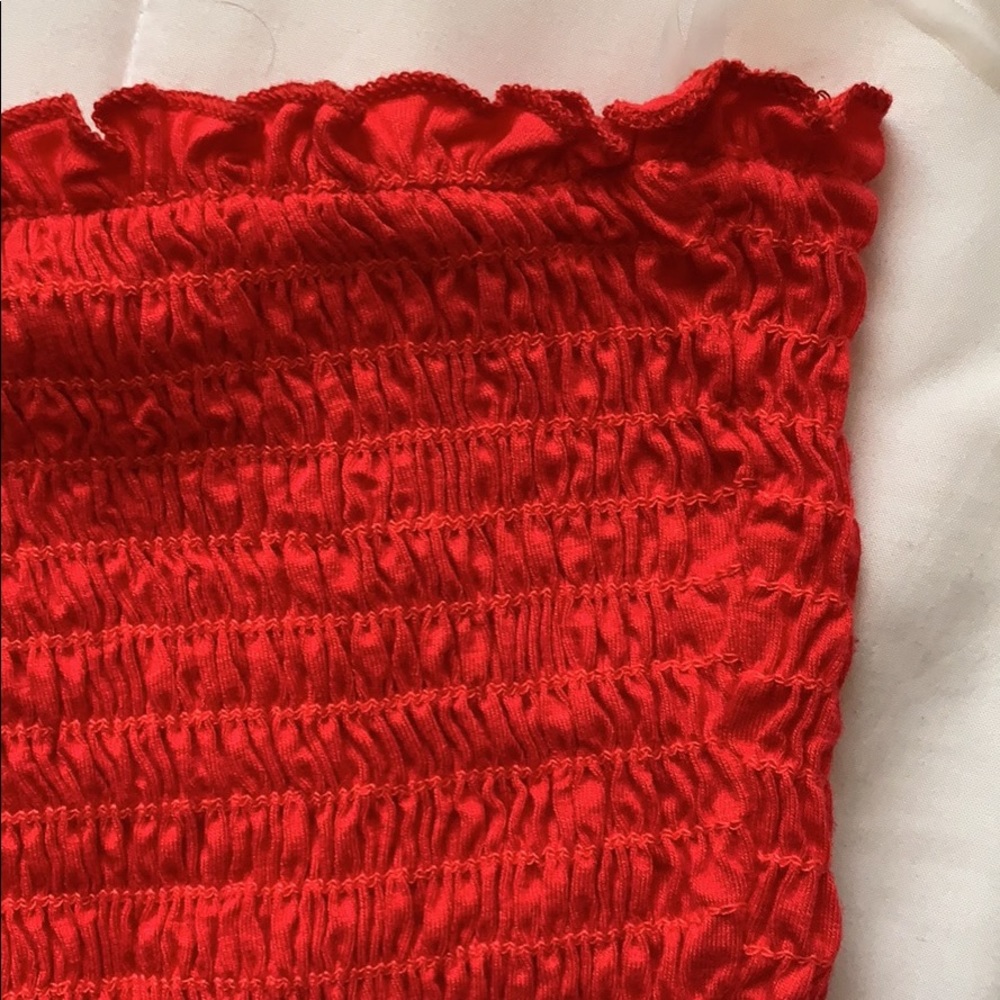 Red Tube Top - Picture 3 of 3